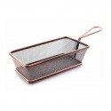 Panier de Collations 10x9x6 cm Inox