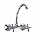 Robinet Mural Classic Chrome