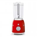 Blender en verre style 50's rouge