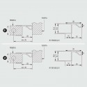 Profil en Aluminium Gola pour Module Haut