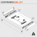 Tiroir Tandembox M TIP-ON BLUMOTION 65 kg Kit AVEC Base Fond 50