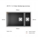 Zie 70 1C+1/2C Sous comptoir