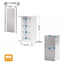 Kit pour Meuble Volet Roulant PVC Carnone Z-Smartlift 150 x 60