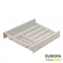 Porte-Couverts PVC Blanc pour Tiroir de Cuisine Europe