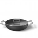 Sauteuse 28 cm Style Années 50 Noir