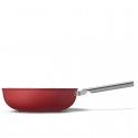 Wok 30 cm Style Années 50 Rouge