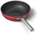 Wok 30 cm Style Années 50 Rouge