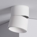 Applique LED 15W Aluminium Circulaire Blanc Nouveau Onuba 2700K