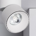 Applique LED 15W Aluminium Circulaire Blanc Nouveau Onuba 2700K