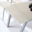 Table De Cuisine Extensible En Verre Modèle 758