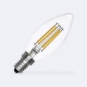 Ampoule à Filament LED E14 6W 720 lm C35 Bougie