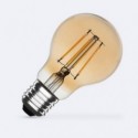 Ampoule à Filament LED E27 6W 600 lm A60 Or