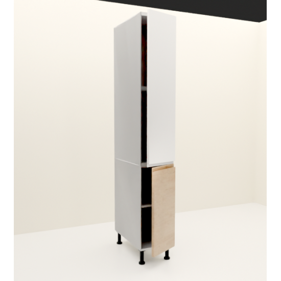 Mueble Columna Cocina Kit Completo 200 x 30 x 58 cm