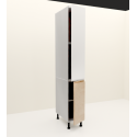 Mueble Columna Cocina Kit Completo 200 x 30 x 58 cm