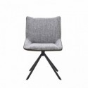 Chaise ALESSIA gris clair