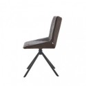 Chaise ALESSIA gris foncé