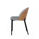 Chaise CASANDRA grise