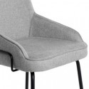 Chaise GWEN gris clair