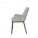 Chaise LARISA gris clair