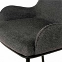 Chaise LARISA gris foncé