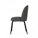 Chaise MAXIME gris foncé