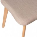 Chaise KEIRA chêne beige