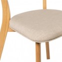 Chaise ANAIS chêne beige