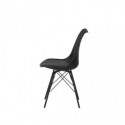 Chaise KENDRA noire