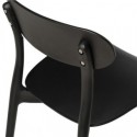 Chaise GRETA noir