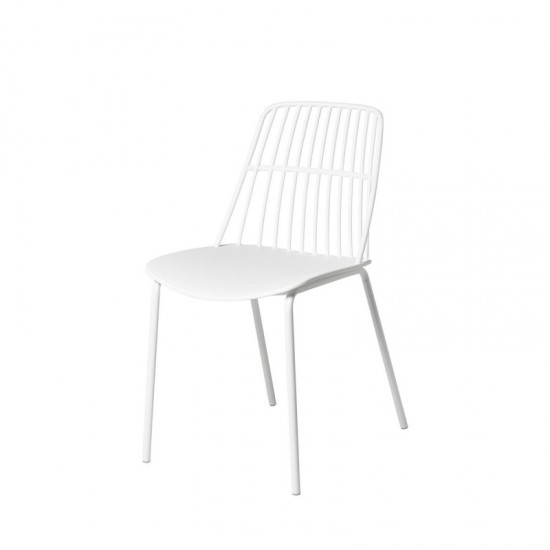 Chaise NERINA blanc