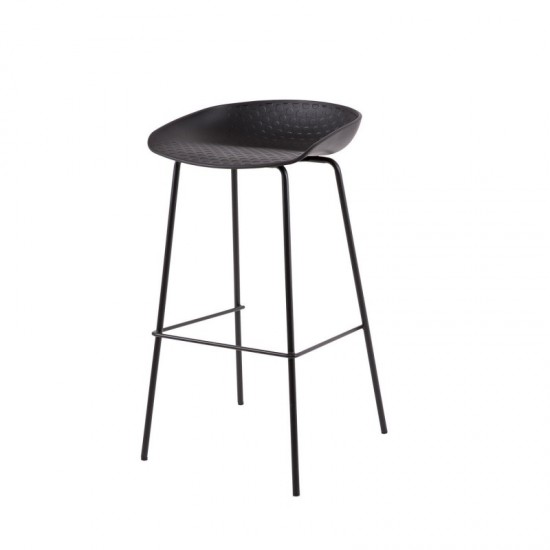 Tabouret haut ALENE noir