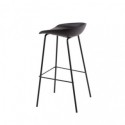 Tabouret haut ALENE noir