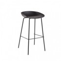 Tabouret haut ALENE noir