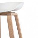 Tabouret haut RONIE blanc