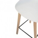 Tabouret haut RONIE blanc