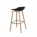 Tabouret haut RONIE noir