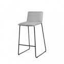 Tabouret haut ABOT gris clair