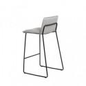 Tabouret haut ABOT gris clair