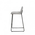 Tabouret haut ABOT gris clair