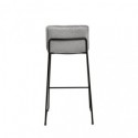 Tabouret haut ABOT gris clair