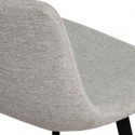 Tabouret haut ASTON gris clair