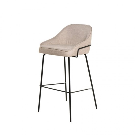 Tabouret haut LOUIS beige