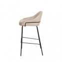 Tabouret haut LOUIS beige