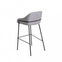 Tabouret haut LOUIS gris clair