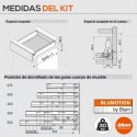 Cajon Tandembox M Kit AVEC le Conseil d'administration du Fonds de 50