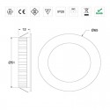 Projecteur Led 12V 3,2 W 4000K Microlux