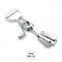 Batteur Manivelle Inox 18% Cr.