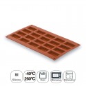 Moule En Forme De Petit Rectangle De 20 Cavités Silicone Pastryflex