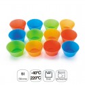 Set De 12 Muffins Muffin En Silicone