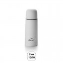 Bouteille Isotherme Soft Touch Blanc Inox 18/10